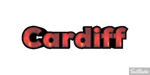 Cardiff Tekst effect