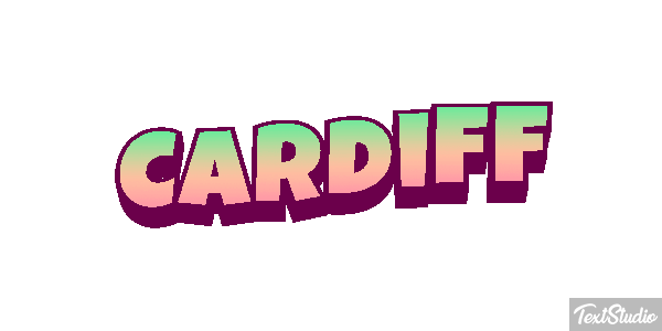 Cardiff Tekst effect