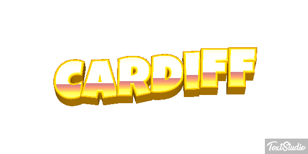 Cardiff Tekst effect