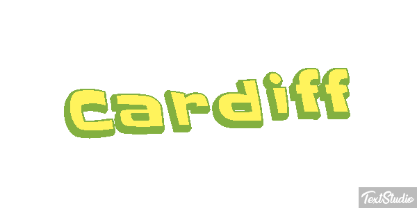 Cardiff Tekst effect