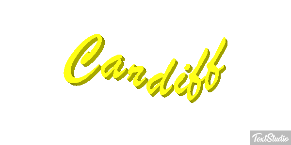 Cardiff Tekst effect