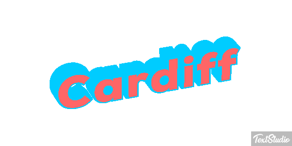 Cardiff Tekst effect