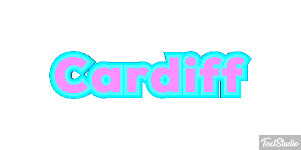 Cardiff Tekst effect