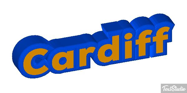 Cardiff Tekst effect