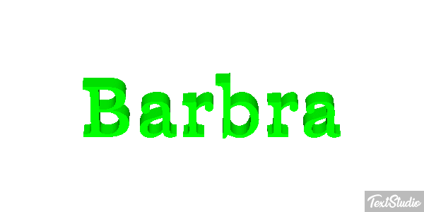 Barbra Efeito do texto