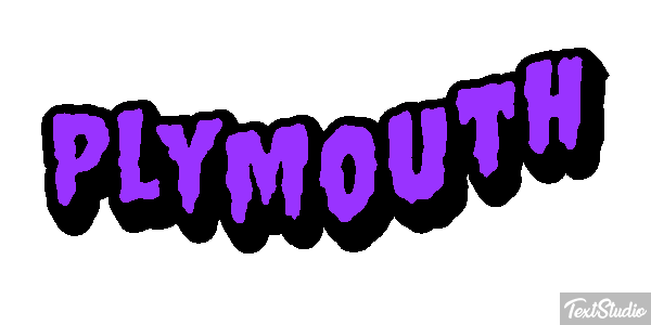 Plymouth Effetto testo