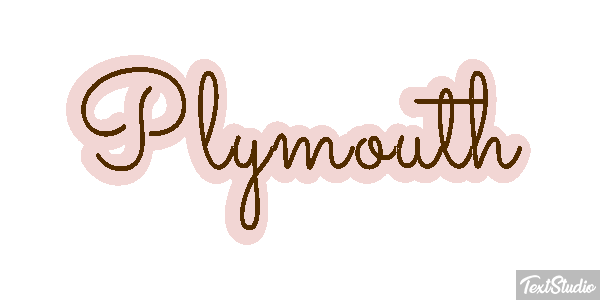 Plymouth Effetto testo