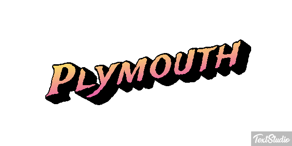 Plymouth Effetto testo