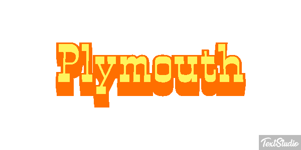 Plymouth Effetto testo
