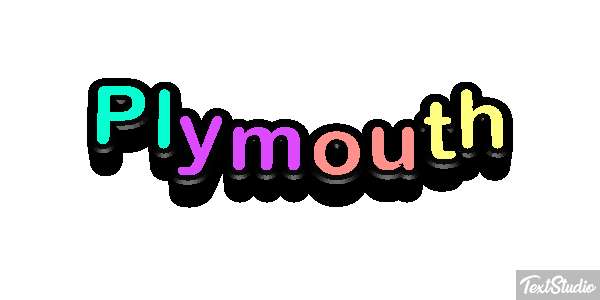 Plymouth Effetto testo