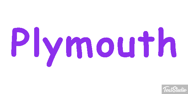 Plymouth Effetto testo