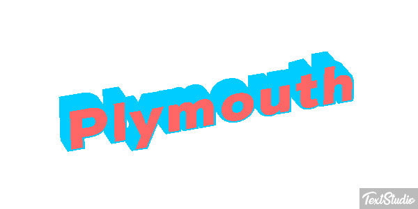 Plymouth Effetto testo