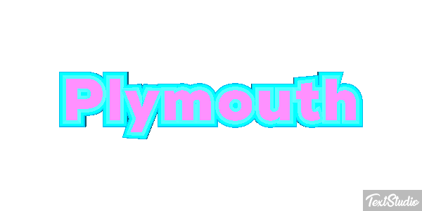 Plymouth Effetto testo