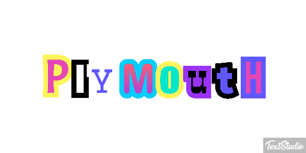 Plymouth Effetto testo