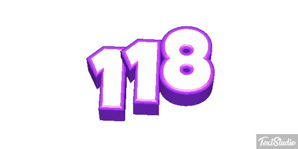 118 Text effect