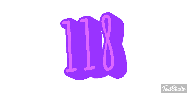 118 Text effect