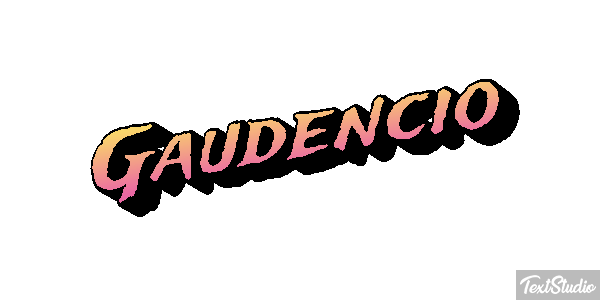 Gaudencio Efecto de texto
