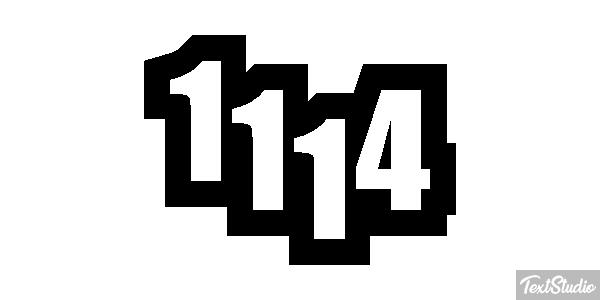 1114 Efekt tekstowy