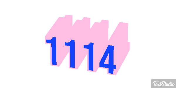 1114 Efekt tekstowy