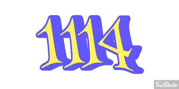 1114 Efekt tekstowy