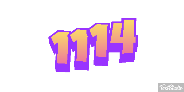 1114 Efekt tekstowy