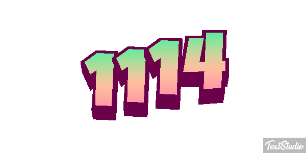 1114 Efekt tekstowy