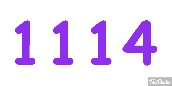 1114 Efekt tekstowy