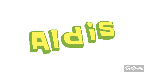 Aldis Text effect