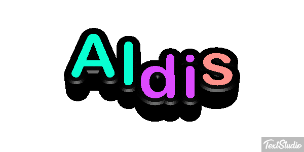 Aldis Text effect