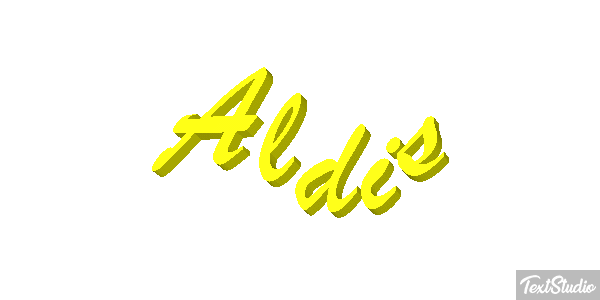 Aldis Text effect