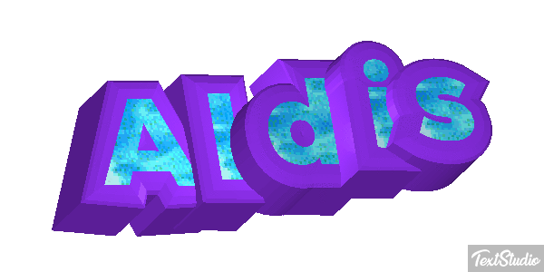 Aldis Text effect