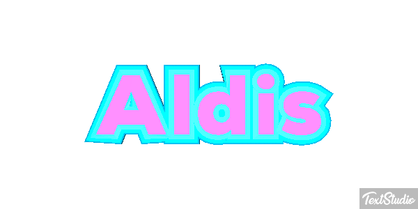 Aldis Text effect