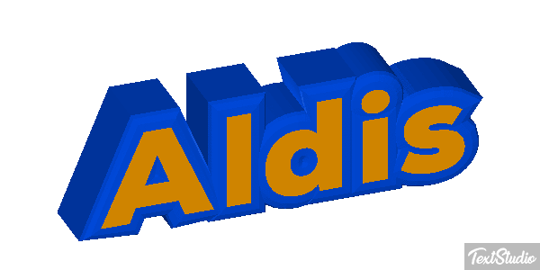 Aldis Text effect