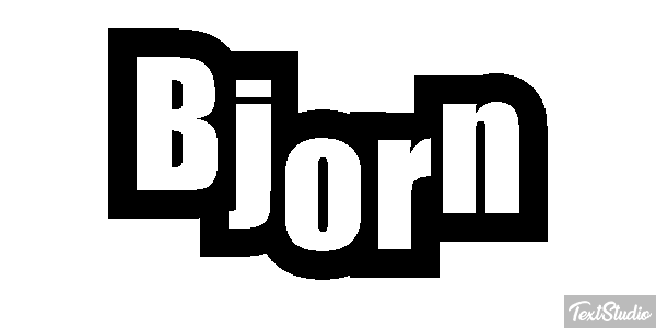 Bjorn Efecto de texto