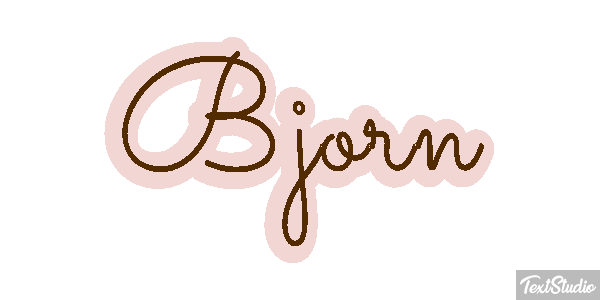 Bjorn Efecto de texto