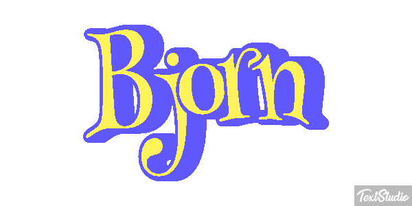 Bjorn Efecto de texto
