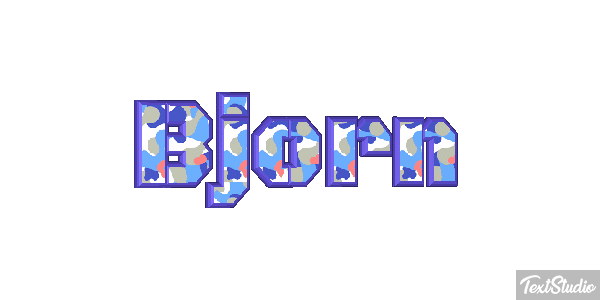 Bjorn Efecto de texto