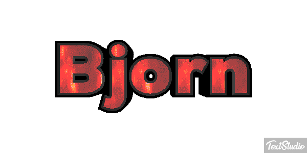 Bjorn Efecto de texto