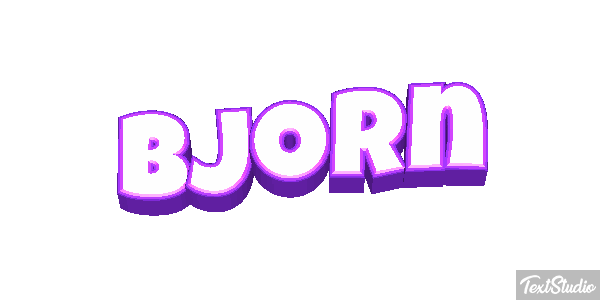 Bjorn Efecto de texto