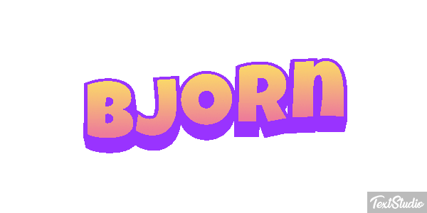 Bjorn Efecto de texto