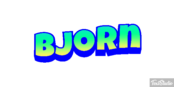 Bjorn Efecto de texto