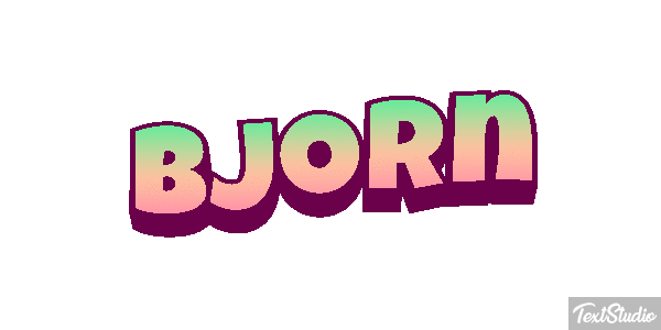 Bjorn Efecto de texto