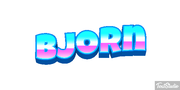 Bjorn Efecto de texto