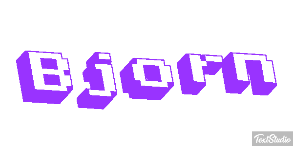 Bjorn Efecto de texto