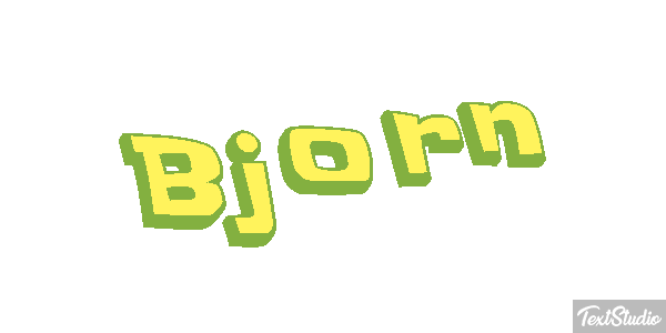 Bjorn Efecto de texto