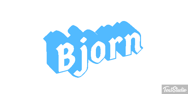 Bjorn Efecto de texto