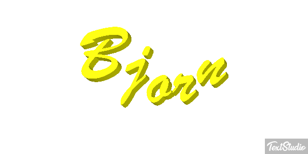 Bjorn Efecto de texto