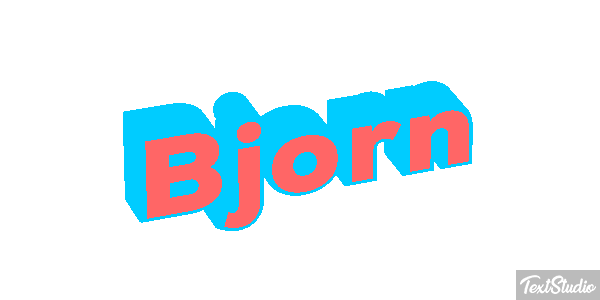 Bjorn Efecto de texto