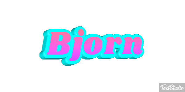 Bjorn Efecto de texto