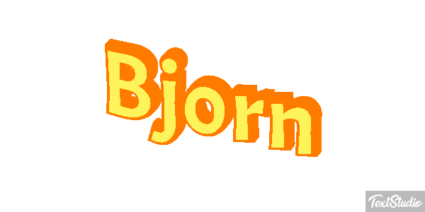Bjorn Efecto de texto